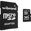 Карта памяти Wibrand MicroSDXC 32GB Class 10 UHS-I (WICDHU1/32GB-A) + SD адаптер - миниатюра 1