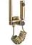 Душова система Rea Helix brushed gold з виливом REA-P6621, Золотий - мініатюра 6