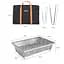 Гриль портативний Naturehike Picnic BBQ Grill NH20CJ006, р-р L, сталь - мініатюра 3
