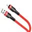 Кабель Borofone BU35 USB to Lightning 1.2 м червоний - мініатюра 1