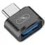 Перехідник SkyDolphin OT05 Mini USB Type-C - USB (M/F) Black (SDADPT-00029) - мініатюра 1