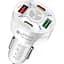 Автомобільний зарядний пристрій No Brand CWa 2USB 2Type-C PD20W QC 3.0 White (3650552) - мініатюра 1