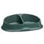 Миска пластикова для собак та котів Stefanplast Chic double, подвійна, 2х250 мл, смарагдовий (98355) - мініатюра 1