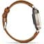Смарт-годинник Garmin Lily 2 Cream Gold with Tan Leather Band (010-02839-60) - мініатюра 5