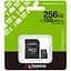 Карта пам'яті Kingston MicroSDXC 256GB Canvas Select Plus Gen3 class 10 + adapter SD (SDCS3/256GB) - мініатюра 3
