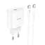 Адаптер мережевий HOCO Type-C to Type-C Cable Metro single port charger set C94A |1Type-C, 20W/3A, PD/QC| - мініатюра 1