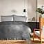 Покривало Lotus Home - Bellia antrasit антрацит 160x200 - мініатюра 2