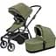 Детская коляска Thule Sleek Soft Green on Black с люлькой (TH 11000030) - миниатюра 1