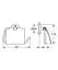 Тримач для туалетного паперу Grohe Essentials 1024652430 Чорний матовий - мініатюра 3