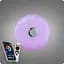 Люстра светодиодная 517 Dlight RGB с пультом и колонкой 80Вт Белый (02157) - миниатюра 5