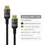 Кабель ColorWay DisplayPort-DisplayPort V2.1 16K 3м, Black (CW-CBDP092-BK) - мініатюра 5