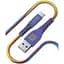 Кабель Luxe Cube Kevlar USB - micro USB (M/M), 1.2 м, радужный (8886668686259) - миниатюра 1