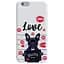 Чехол-накладка Toto Pure TPU 2 mm Print Case Apple iPhone 6/6s #39 Dog Kiss White - миниатюра 1