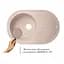 Кухонна мийка Lidz 780x500/200 MAR-07 (LIDZMAR07780500200), Сафари - мініатюра 3