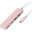 USB-хаб j5create JCH342ER-N Type-C на 2 USB-A/2 USB-C, красный (JCH342ER-N) - миниатюра 1