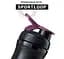 Шейкер спортивный BlenderBottle SportMixer Flip 20oz/590 мл Coral (SM 20oz Coral) - миниатюра 4