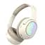 Бездротові навушники MSL-911 Bluetooth повнорозмірні HI-FI звук Extra Bass LED підсвічування бежевий - мініатюра 1