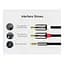 Кабель мультимедійний 3.5mm M to 2xRCA M 5.0m AV116 black Ugreen (10591) - мініатюра 10