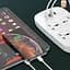 Сетевое зарядное устройство удлинитель LDNIO SC4407 4 USB 4 розетки 2m белый - миниатюра 6