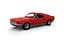 Конструктор Airfix автомобіль Ford mustang GT 1968 Quickbuild червоний J6035 - мініатюра 4