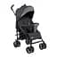 Прогулянкова коляска Lionelo Irma Black/Dark Grey, чорний (LO-IRMA BLACK) - мініатюра 1