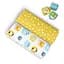 Пелюшки дитячі багаторазові Cosas Color Animals CS2 2 шт 80х100 см (Бязь_ЗвіріРамки_ЗорепадЖовтий) - мініатюра 3