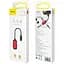 Перехідник адаптер Baseus L51 3 in 1 Lightning Male to 3.5mm+2 Lightning Female - мініатюра 2