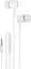 Наушники Maxlife Wired Earphones MXEP-01 jack 3.5mm White - миниатюра 1