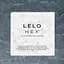 Надтонкі презервативи Lelo Hex - мініатюра 2