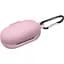 Чохол-накладка DK Silicone Candy Friendly карабін для Samsung Galaxy Buds (R170) (011385) (pink) - мініатюра 1