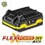 Акумулятор універсальний Trotec 20V 2Ah Flexpower Li-Ion NMC для інструментів - мініатюра 2