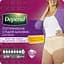 Поглинаюча нижня білизна Depend для жінок, S/M, 10 шт. (2 уп. х 10 шт.) - мініатюра 2