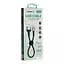 USB кабель Gelius Pro Short Cable Micro USB 2.4 А 0.2 м GP-UC107 Black - мініатюра 3