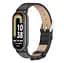 Шкіряний ремінець Mijobs для фітнес браслета Xiaomi Smart Band 9 Black - мініатюра 2