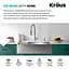 Кухонная мойка Kraus Kore KWF210-30, Нержавеющая сталь - миниатюра 4
