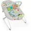 Шезлонг Bright Starts Happy Safari Bouncer серый (11508) - миниатюра 1