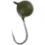 Мормышка вольфрамовая Viking Fishing Round 0.19g 2.5mm Olive (5шт) - миниатюра 1