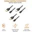 Кабель Amazon Basics USB 2.0 A Micro B 0.9 м чорний 3 шт. - мініатюра 3