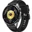 Смарт-годинник Smart Watch Huawei GT 6 46mm (55020FTX) Black (Fluoroelastomer Strap) UA - мініатюра 1
