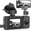 Автомобільний відеореєстратор Dash Cam Dasch Camera Без Кабеля Камера Mini Daschcam Dascam Roof Cam з моніторингом паркінга G-Sens - мініатюра 1