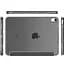 Чохол-книжка BeCover Tri Fold Hard для Apple iPad Air 4 10.9 2020/2021 Black (706860) - мініатюра 3