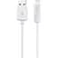 Кабель Hoco X1 Rapid charging cable USBLightning 2 м белый - миниатюра 1