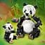 Конструктор LEGO Creator Дикі тварини сімейство панд 626 деталей (31165) - мініатюра 7