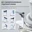 Офісне крісло Sihoo DORO C300 Pro Mesh White with footrest (DORO-C300-PRO-M102-JT) - мініатюра 11