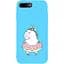 Чохол-накладка Toto Matt TPU 2 mm Print Case Apple iPhone 7 Plus/8 Plus #3 Unicorn Donut Sky Blue - мініатюра 1