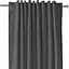 Шторы на кухню и комнату Cosas Shadow 180х270 см 2 шт антрацит (Curtains_Graphite) - миниатюра 2