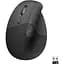 Вертикальна бездротова миша Logitech Lift Left Vertical Ergonomic Wireless + Bluetooth (910-006474) - мініатюра 1