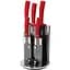 Набор ножей Berlinger Haus Metallic Line Burgundy, красный (BH 2528) - миниатюра 1