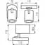 Светильник спотовый Kanlux Laurin EL-1O W (29120) - миниатюра 4