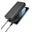 Павербанк Veger 20000mAh 74Wh Li-Pol, USB-A+USB-C PD 100W, вхід Type-C 45W, швидка зарядка, індикатор, power bank - мініатюра 4